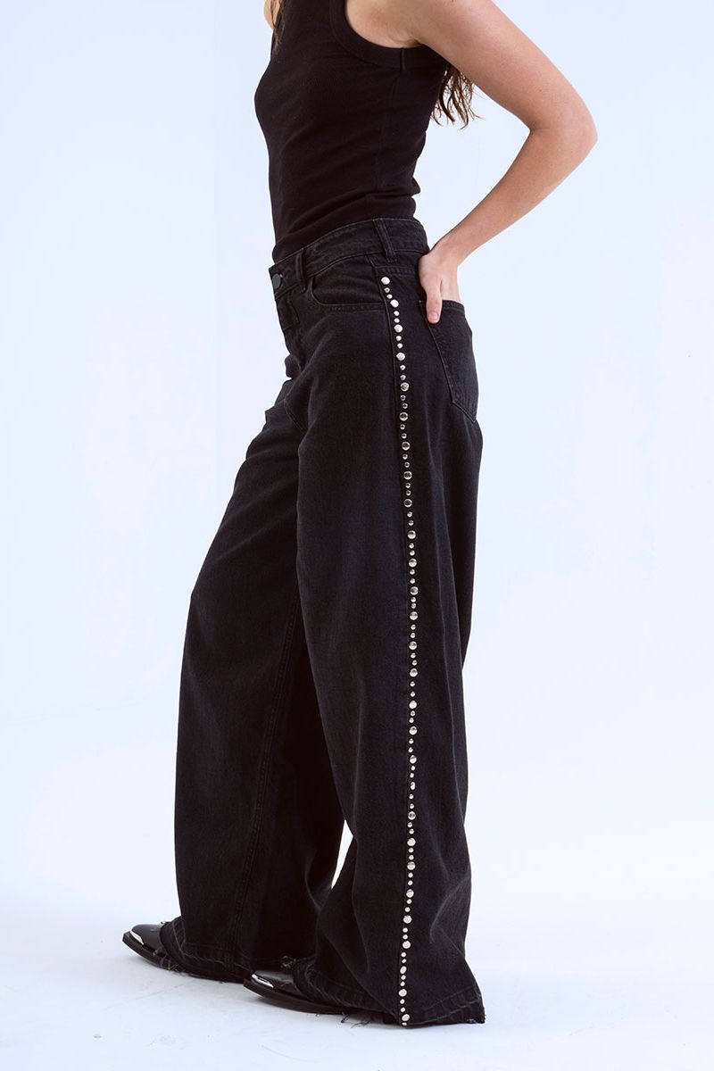 BAXI BLACK TACHAS - TALLA 27