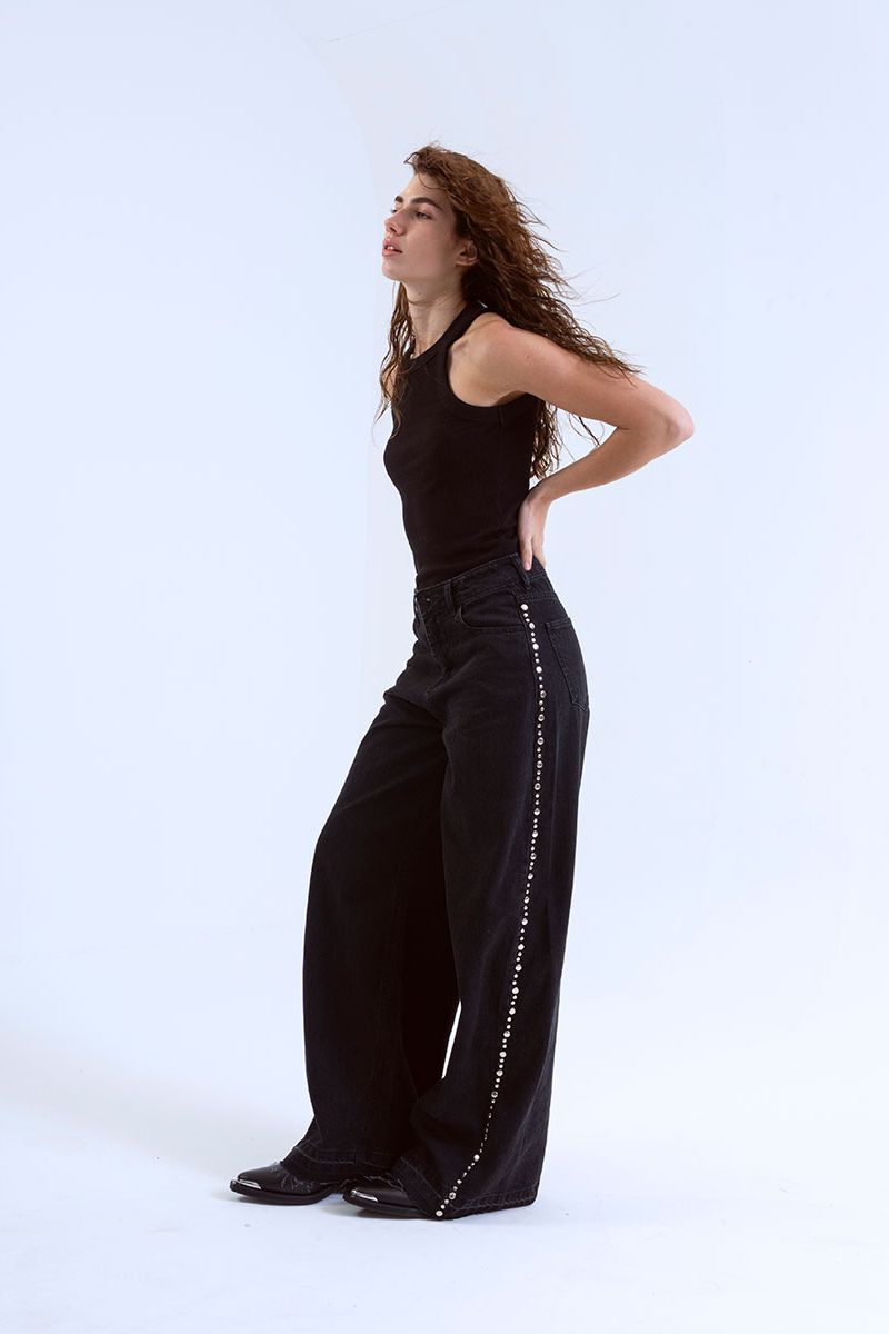 BAXI BLACK TACHAS - TALLA 27