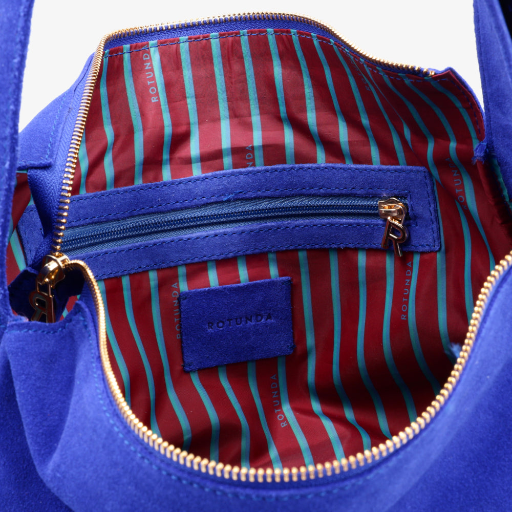 CUL SUEDE SHOULDER BAG