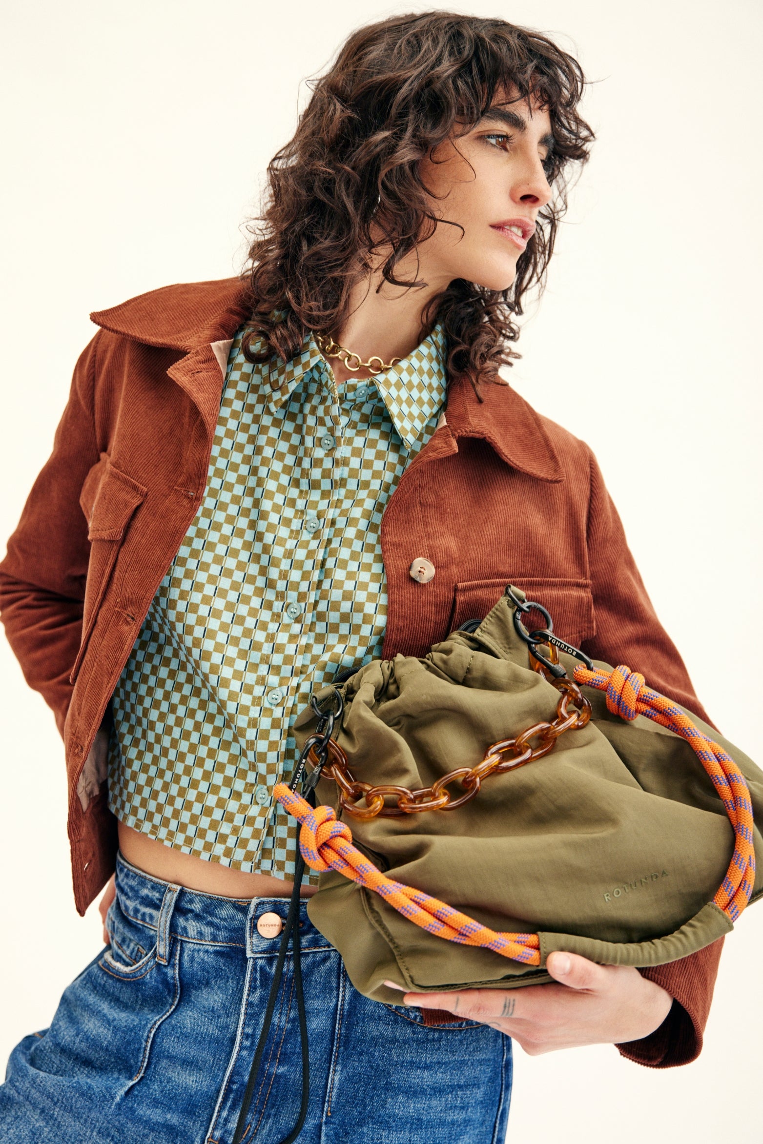 SANT HOBO BAG OLIVO