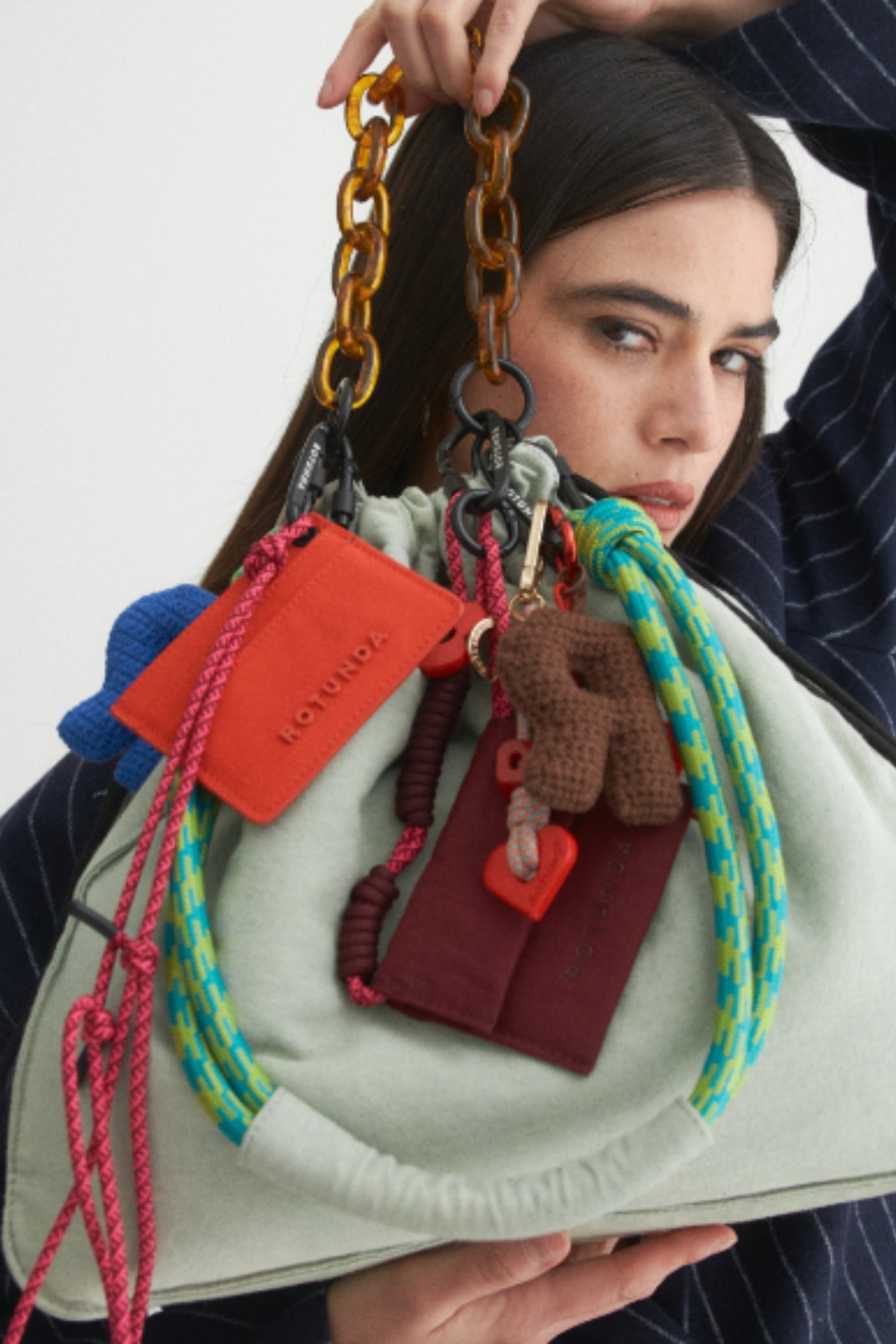 SANT HOBO BAG LIGHT DENIM