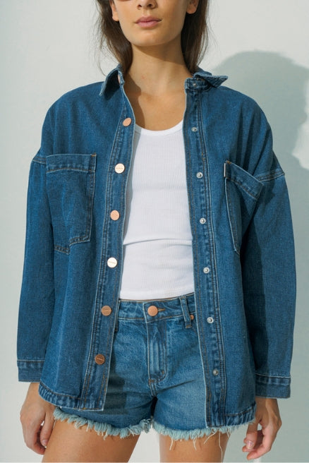 CAMPERA NAT CLASSIC BLUE