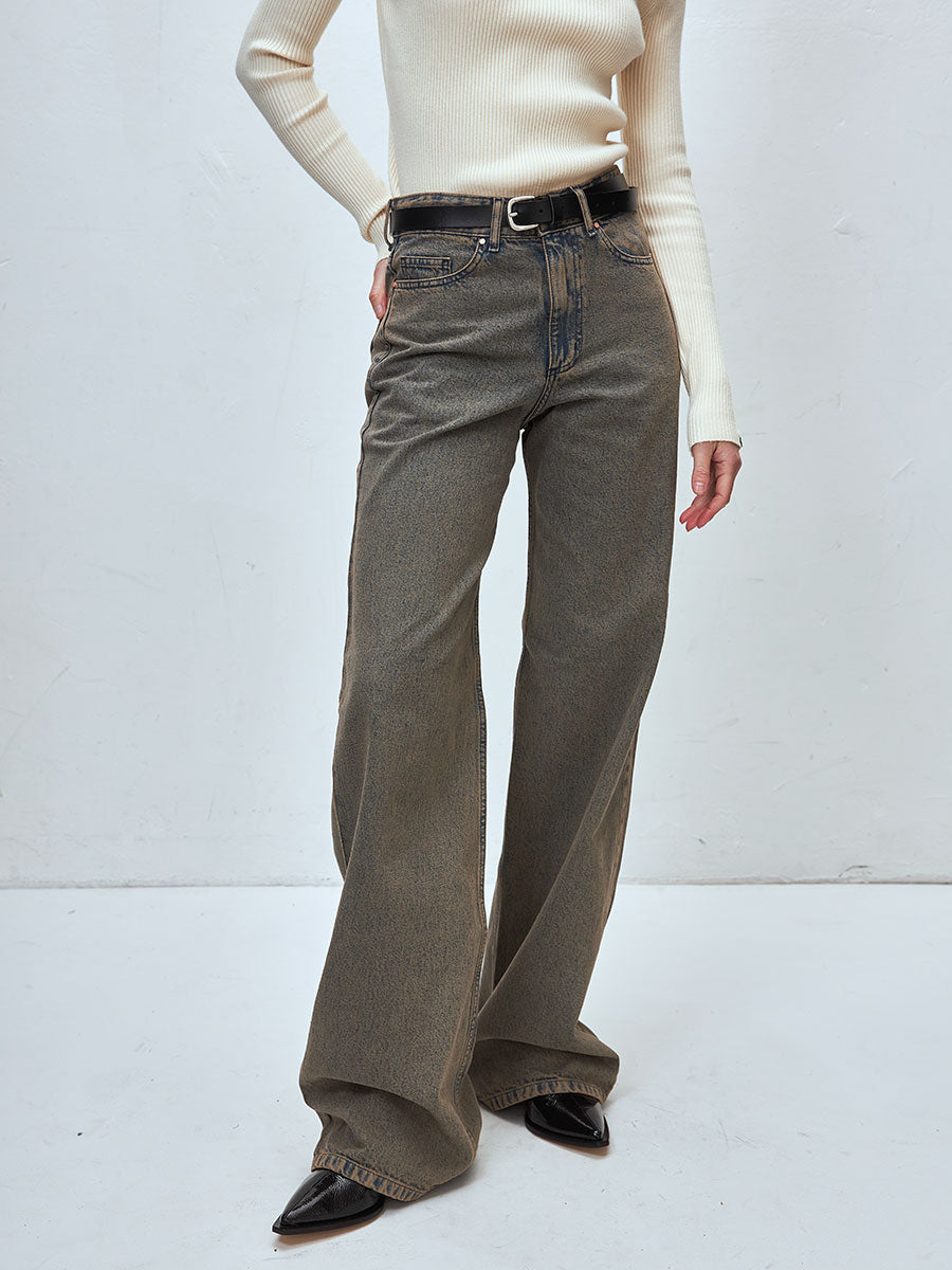 WIDELEG EXTRALARGE MINK