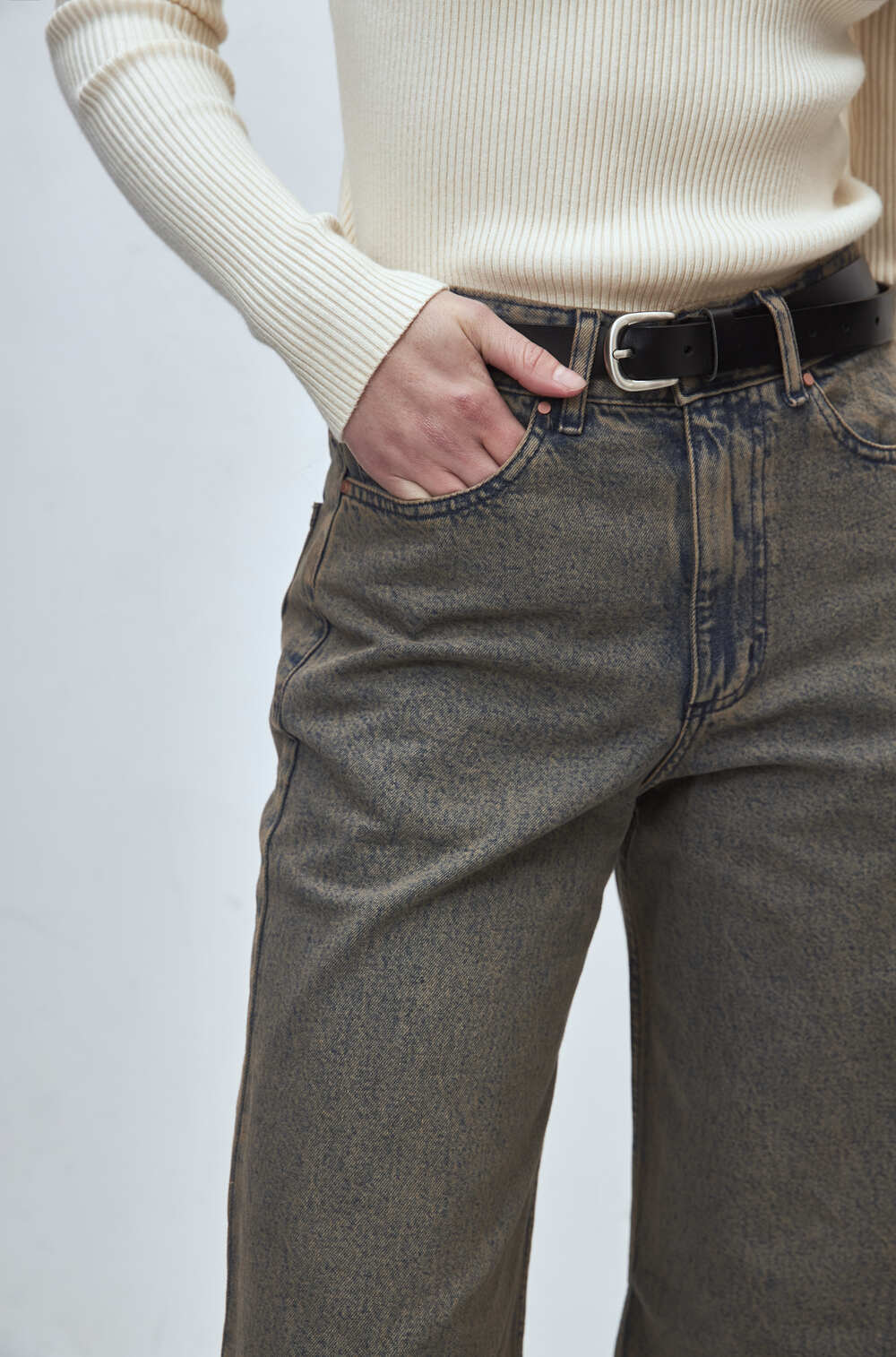 WIDELEG EXTRALARGE MINK